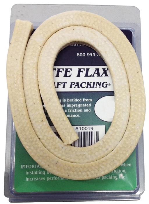 Gland Packing Flax PTFE 1/4" x 0.5m - Click Image to Close